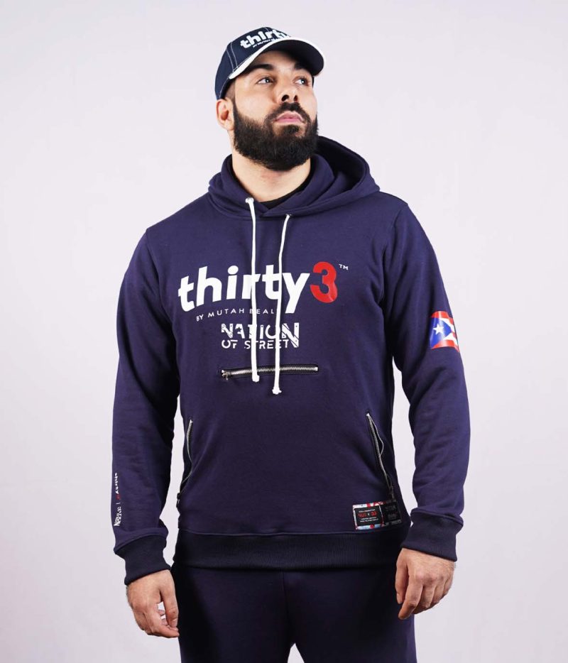 sweat à capuche French terry