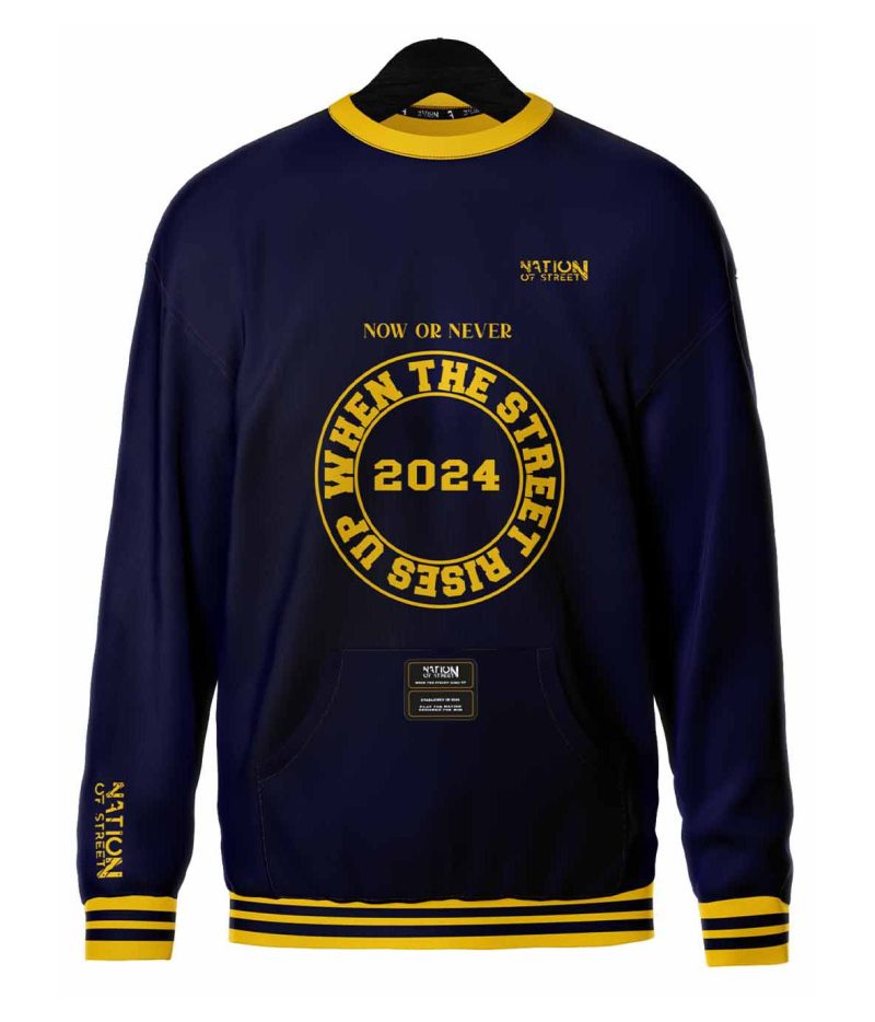 Sweat-shirt blue navy