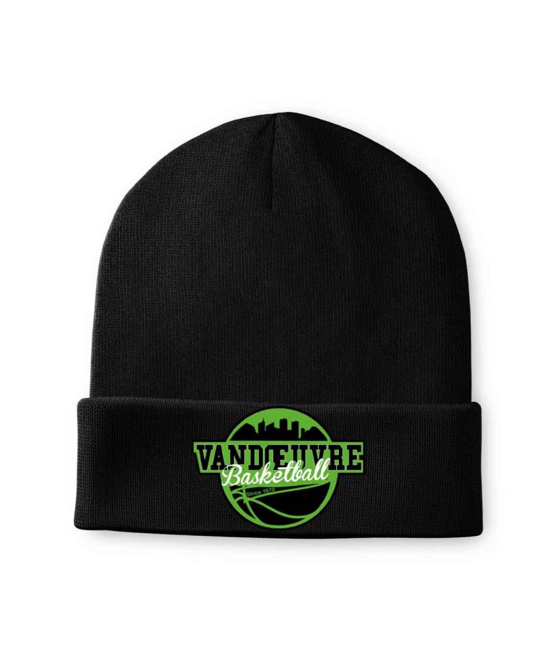 Bonnet noir classique Vandoeuvre basket