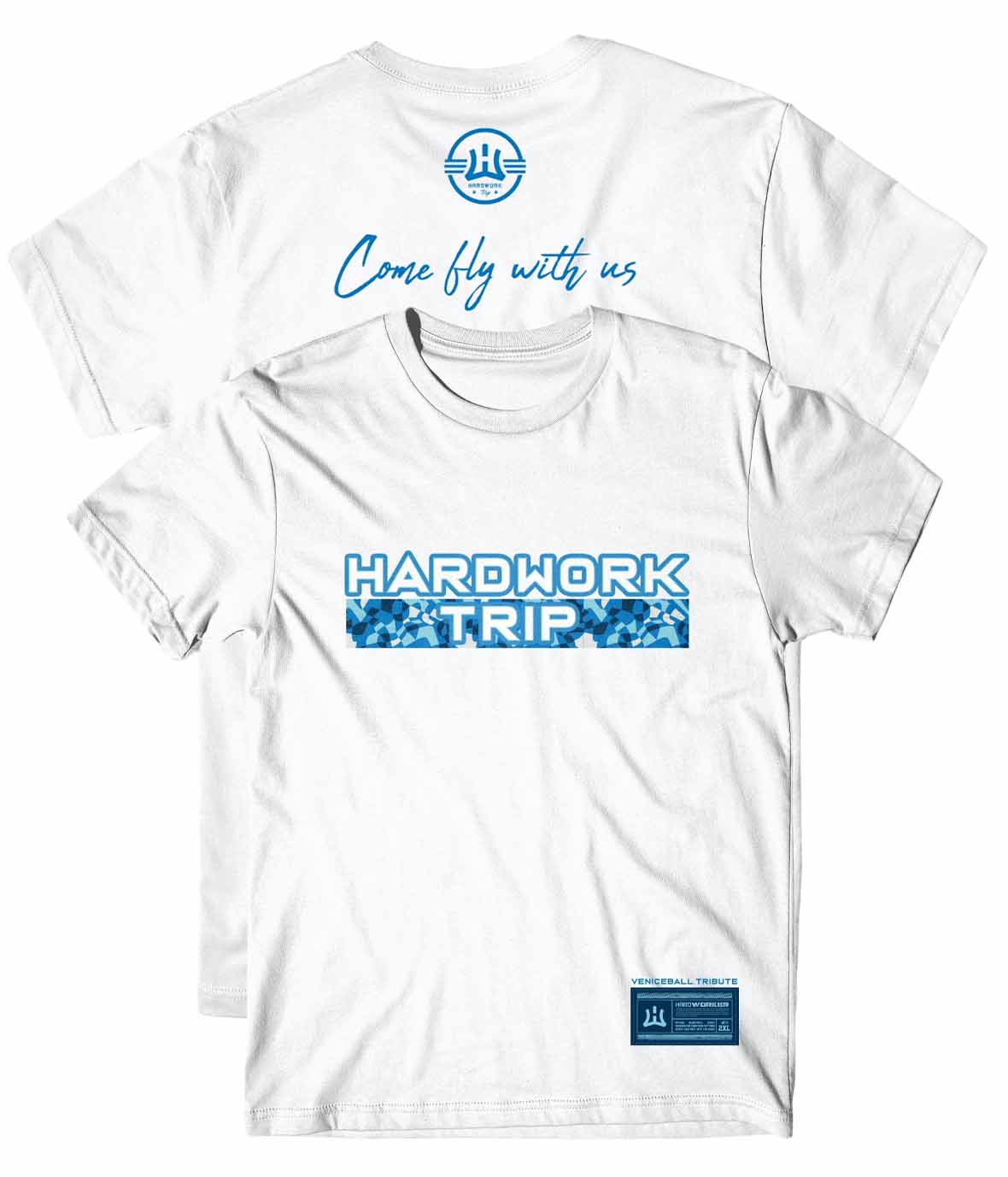 t-shirt blanc full coton DTF