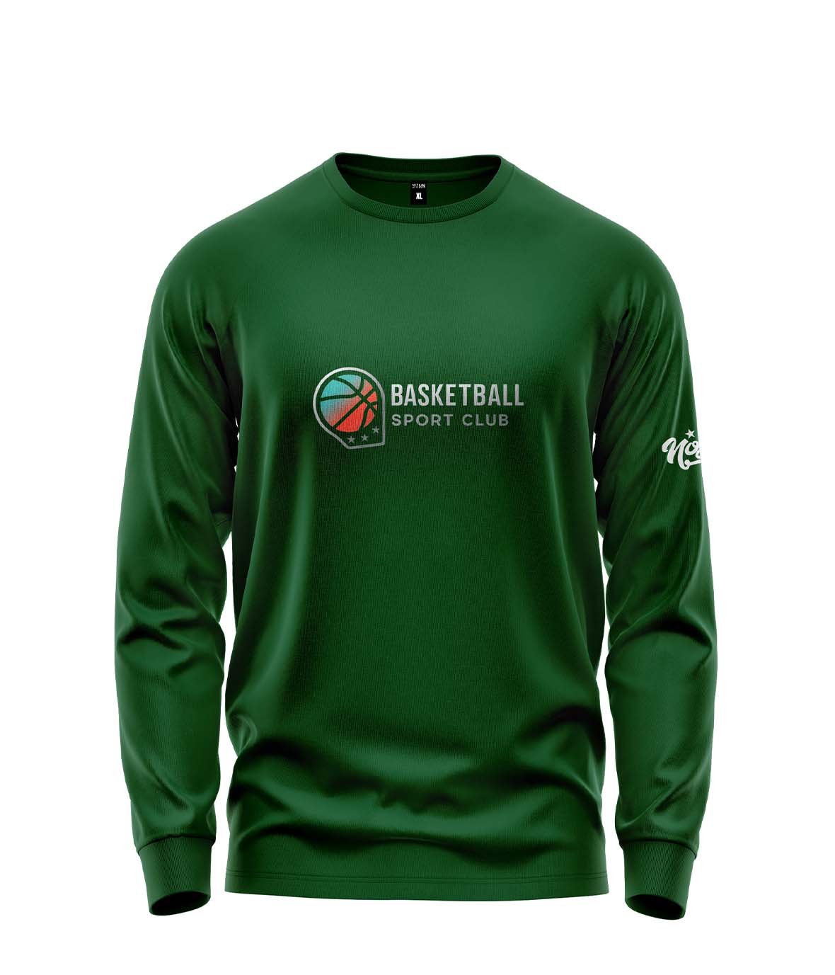 T-shirt longue manche  vert